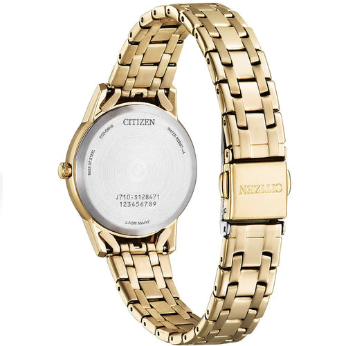 Citizen Ladies Silhouette Crystal Bracelet Watch FE1243-83A