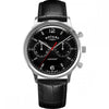 Rotary Gents Avenger Chronograph Black Dial Leather Strap Watch GS05203/04
