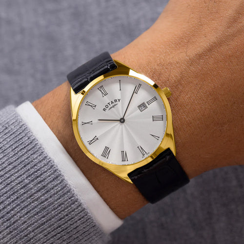 Rotary Gents Ultra Slim Quartz Watch GS08013/01