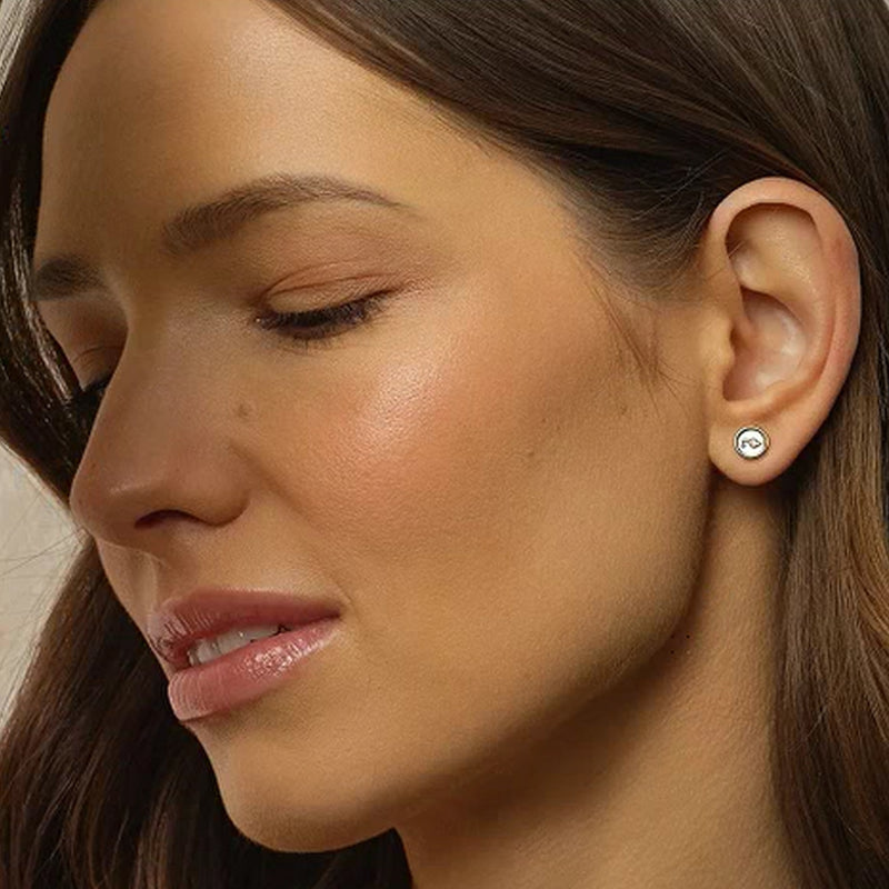 Clogau 9ct Yellow/Rose Gold Tree Of Life Insignia Stud Earrings GTOL0327