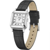 Rotary Ladies Dress Square Black Strap Quartz Watch LS05540/01