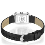 Rotary Ladies Dress Square Black Strap Quartz Watch LS05540/01