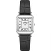 Rotary Ladies Dress Square Black Strap Quartz Watch LS05540/01