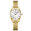 Rotary Ladies Ultra Slim Gold Tone Quartz Watch LB08013/01