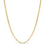 Fred Bennett Stainless Steel Gold Tone Anchor Chain 61cm Necklace N4565