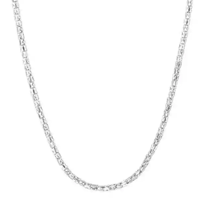 Fred Bennett Stainless Steel Popcorn Style 56cm Chain N4569