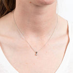 Diamonfire Silver 1ct Cubic Zirconia Solitaire Pendant & Chain