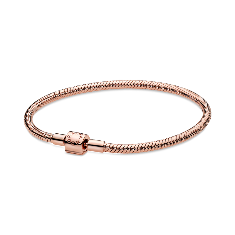 PANDORA MOMENTS BARREL CLASP BRACELET