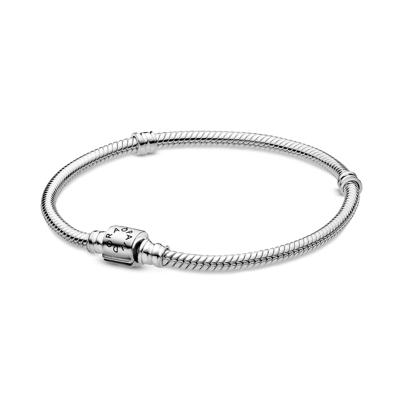 PANDORA MOMENTS BARREL CLASP BRACELET