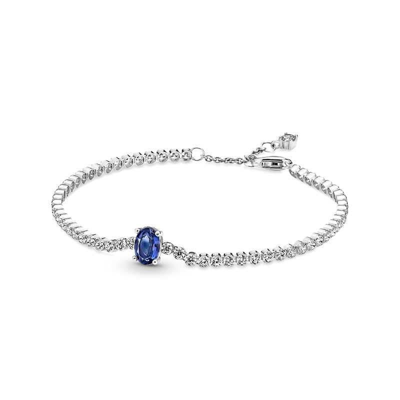 SPARKLING TWO-TONE TENNIS BRACELET