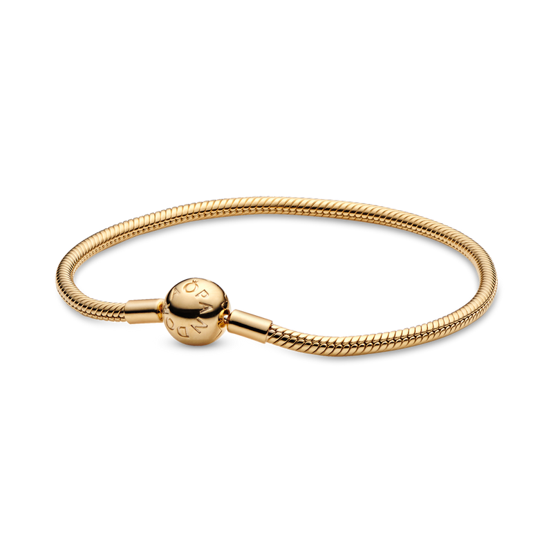 MOMENTS SMOOTH PANDORA SHINE CLASP BRACELET