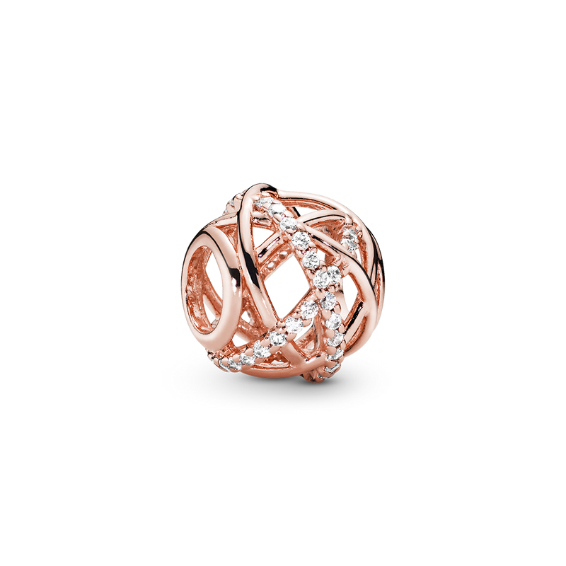 SPARKLING & POLISHED LINES CHARM
