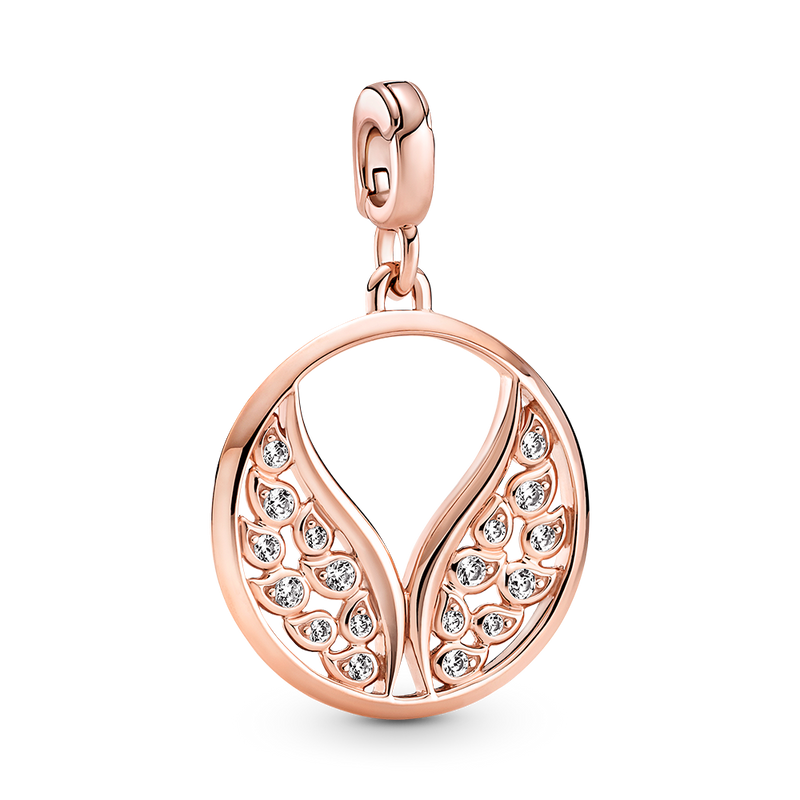 PANDORA ME BURNING WINGS MEDALLION