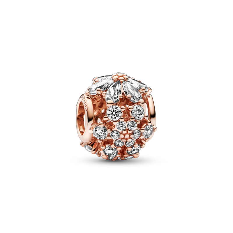 SPARKLING HERBARIUM CLUSTER ROUND CHARM