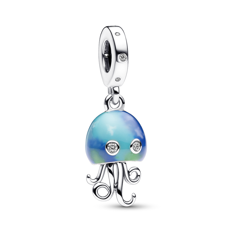 COLOUR-CHANGING JELLYFISH DANGLE CHARM