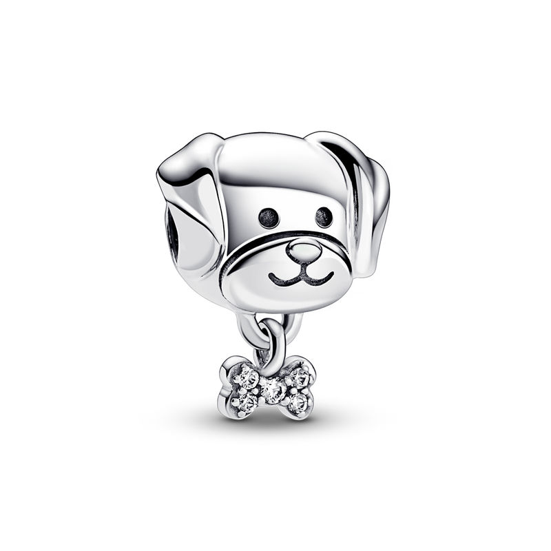 PET DOG & BONE CHARM