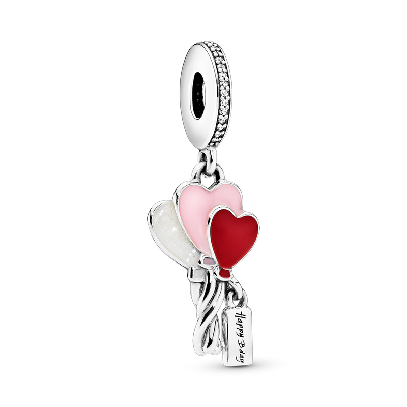 HAPPY BDAY BALLOON DANGLE CHARM
