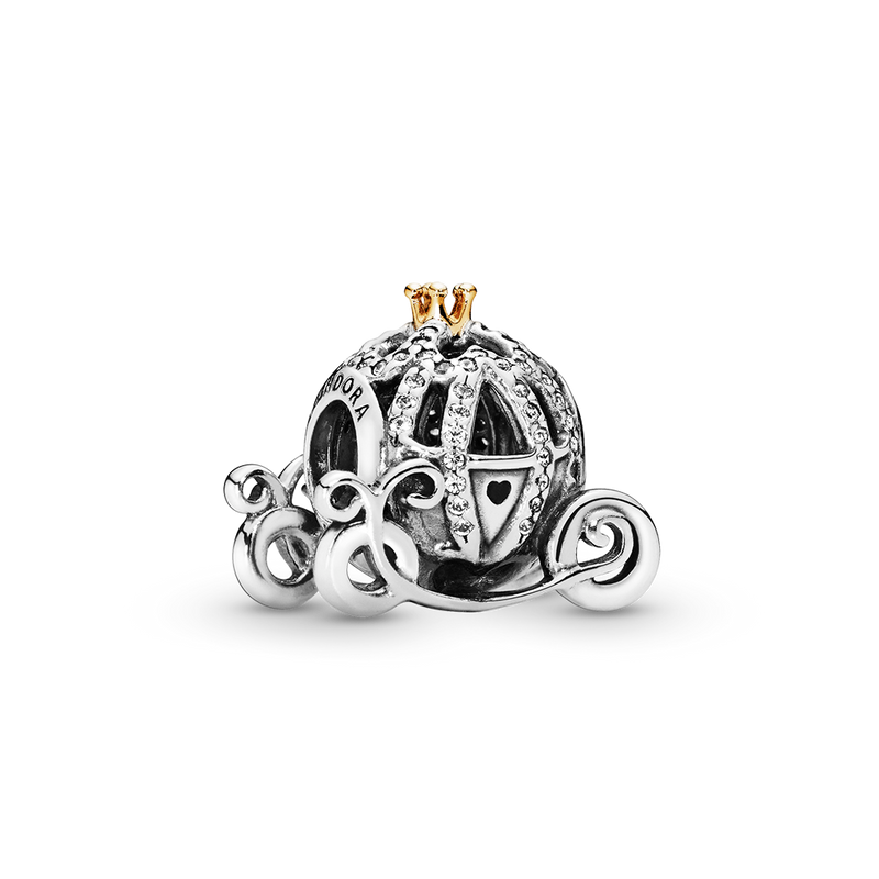 DISNEY, CINDERELLA'S PUMPKIN COACH CHARM