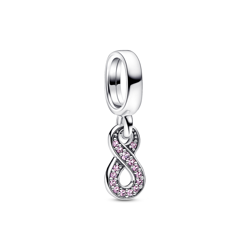 SPARKLING INFINITY DANGLE CHARM