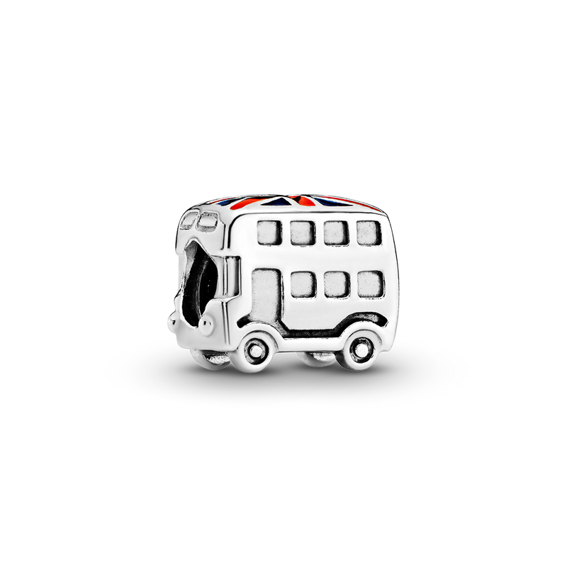 UNION JACK LONDON BUS CHARM