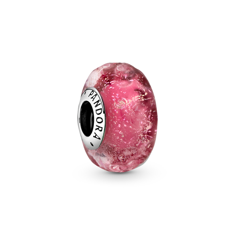 FANCY PINK MURANO CHARM