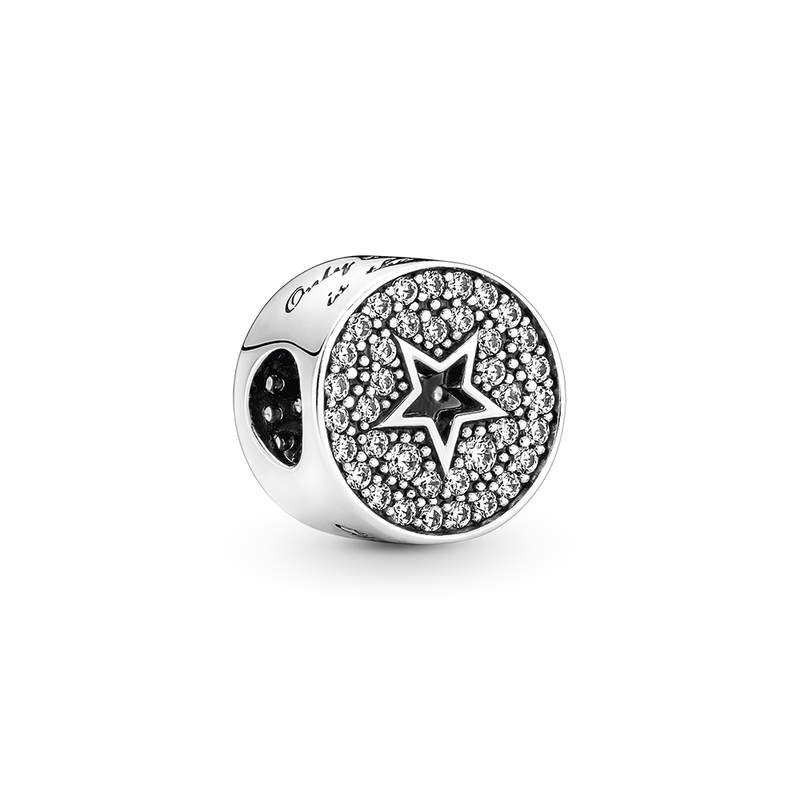 PAVÉ & STAR CONGRATULATIONS CHARM