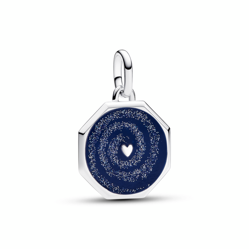 PANDORA ME GALAXY HEART MEDALLION CHARM