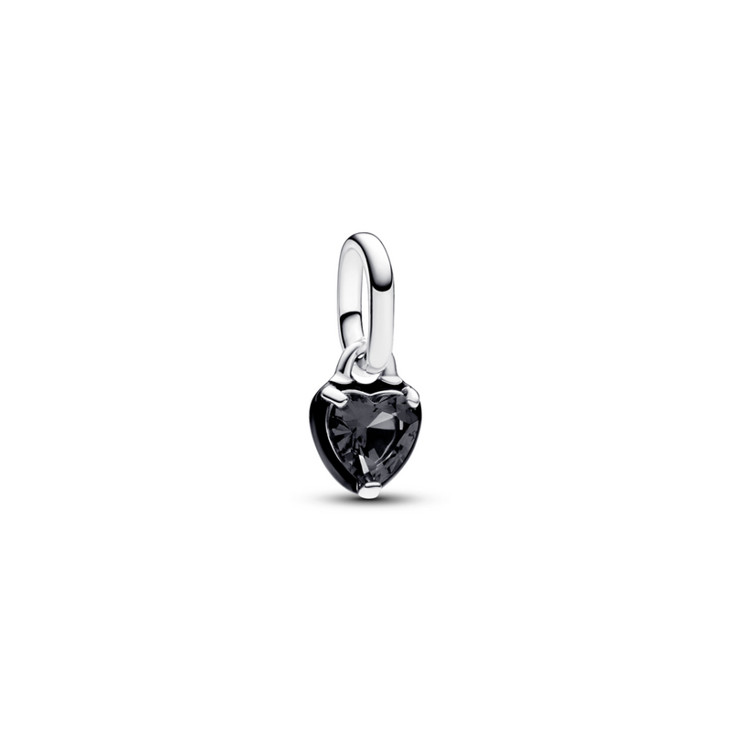 PANDORA ME BLACK CHAKRA HEART MINI DANGLE CHARM