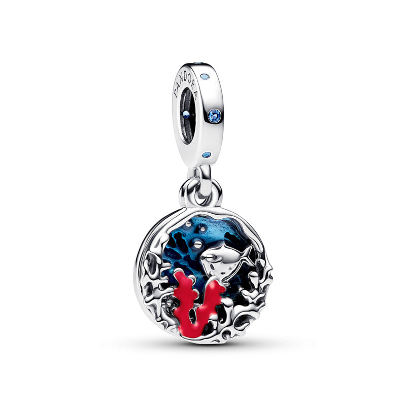Australian Coral & Fish Double Dangle Charm