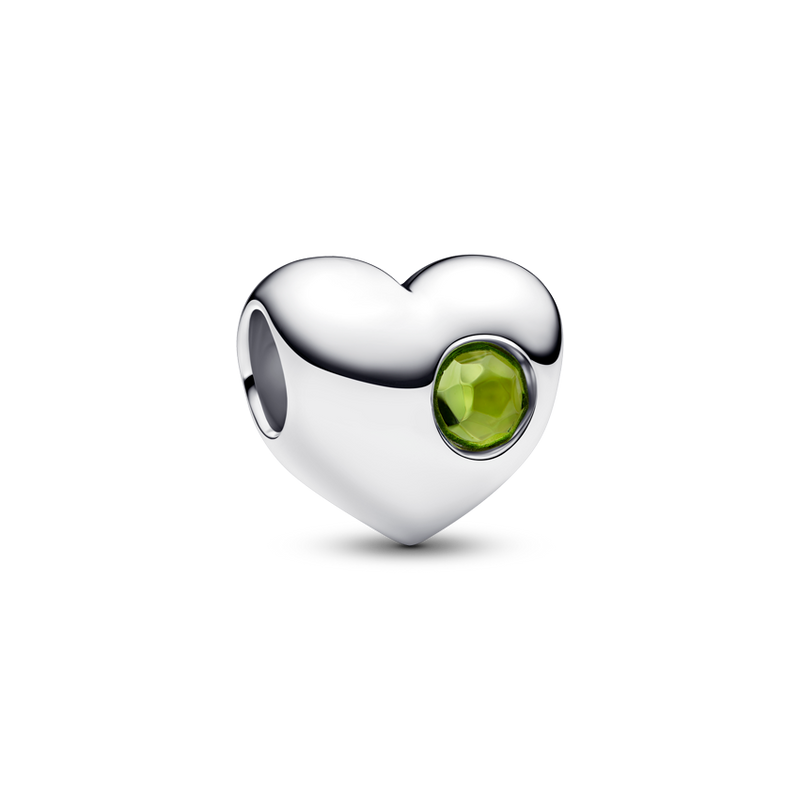 Engravable heart sterling silv