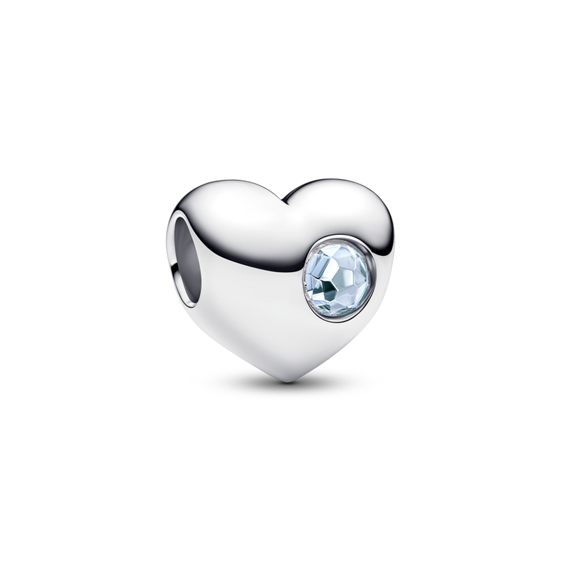 Engravable heart sterling silv
