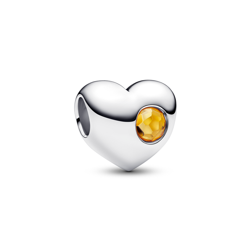 Engravable heart sterling silv