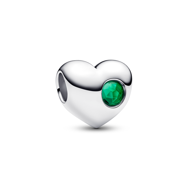 Engravable heart sterling silv