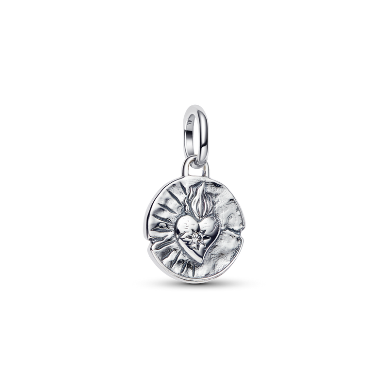 Heart Medallion Charm