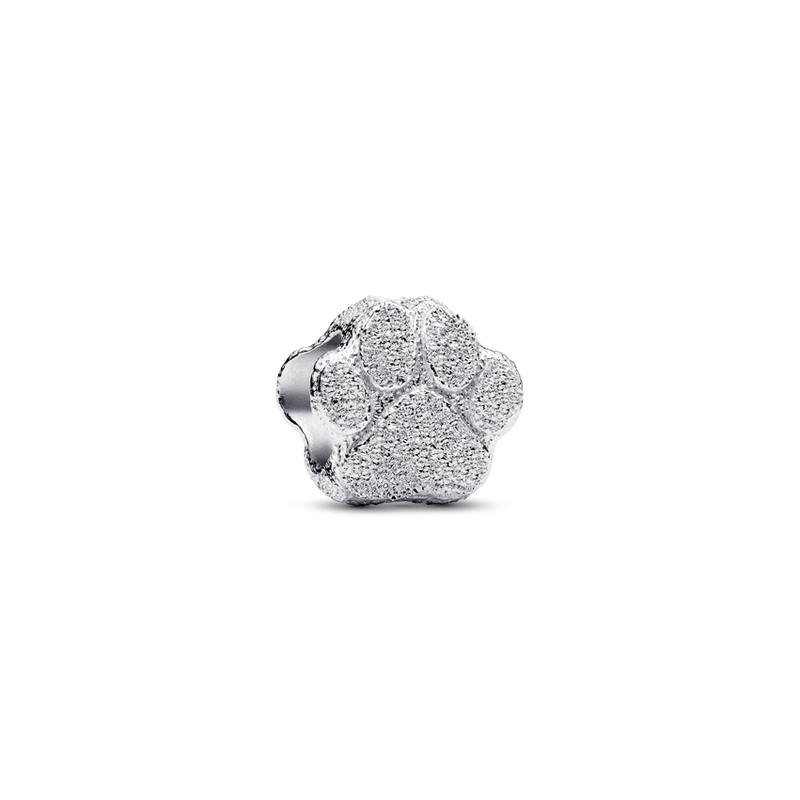 Textured Paw Mini Charm