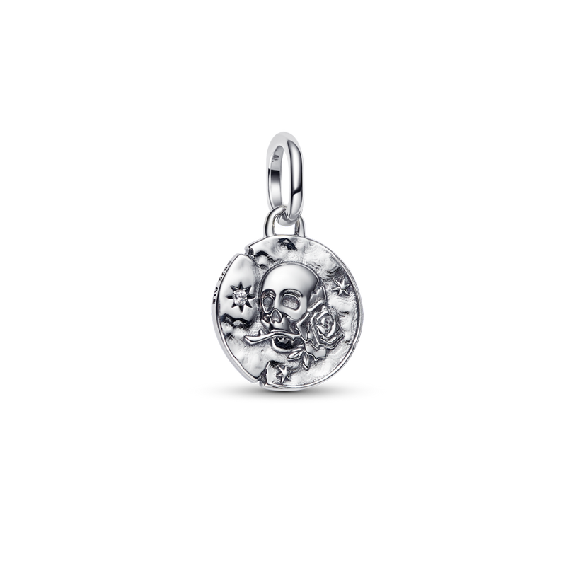 Skull Medallion Charm