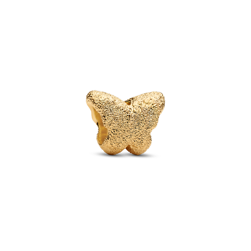 Textured Butterfly Mini Charm