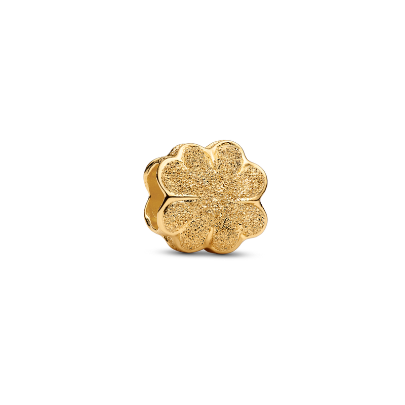 Textured Clover Mini Charm