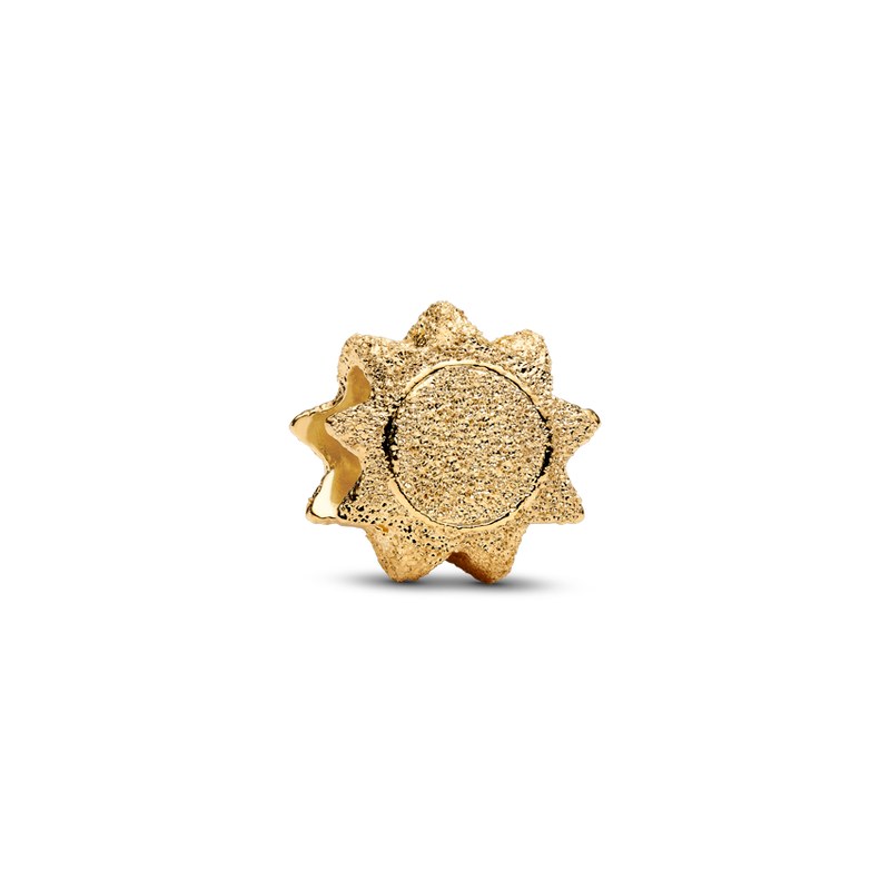 Textured Sun Mini Charm
