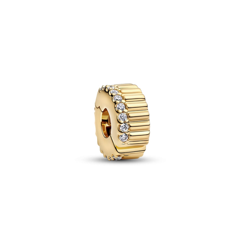 Ribbed Clip Charm – Hemstock's Jewellers
