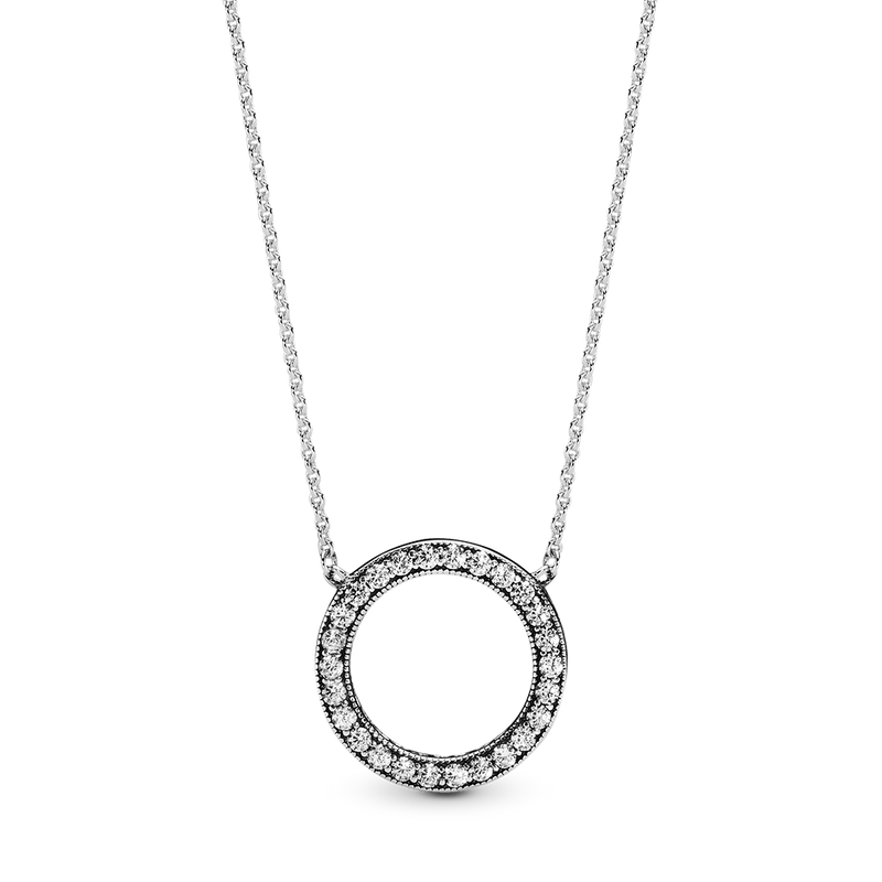 CIRCLE OF SPARKLE NECKLACE