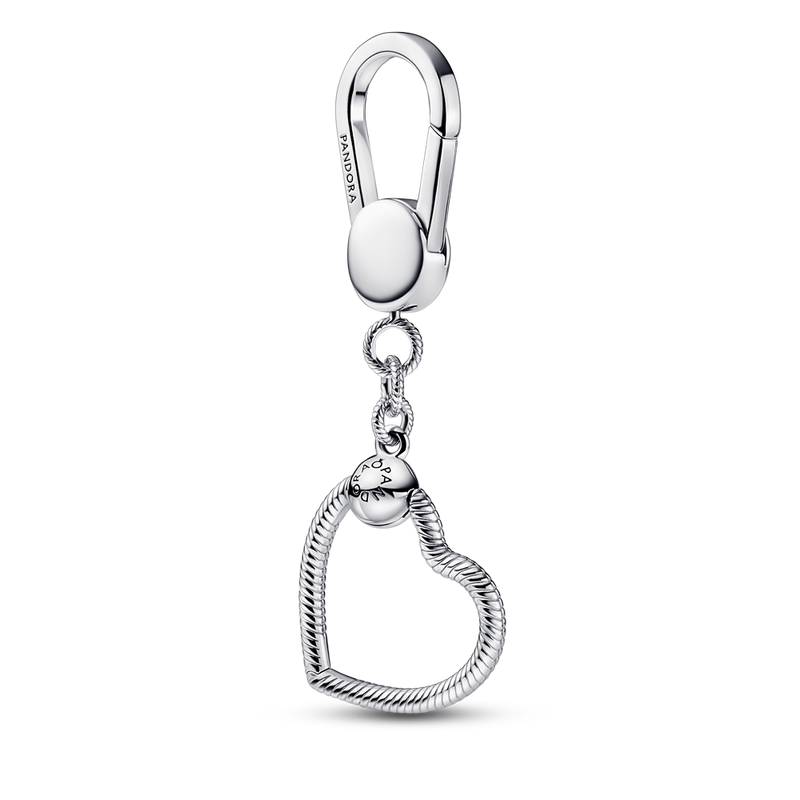 PANDORA MOMENTS SMALL HEART BAG CHARM HOLDER