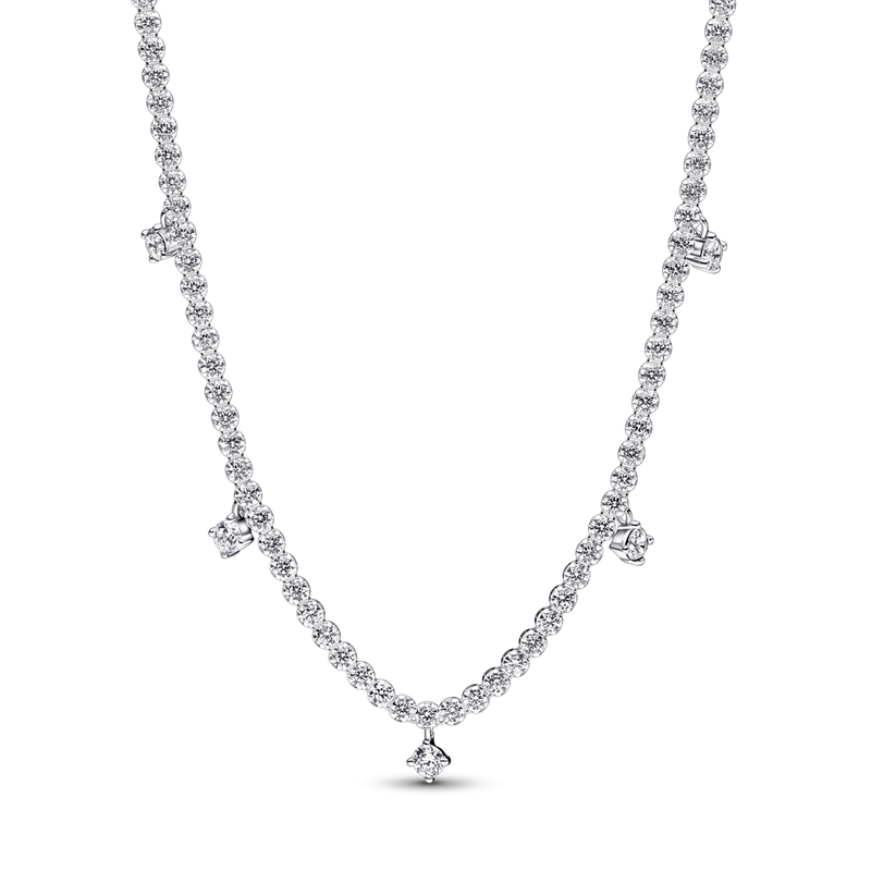 SPARKLING DROP COLLIER NECKLACE