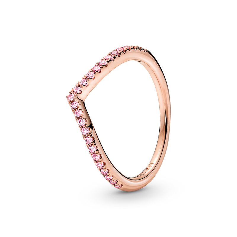 PANDORA TIMELESS WISH SPARKLING PINK RING