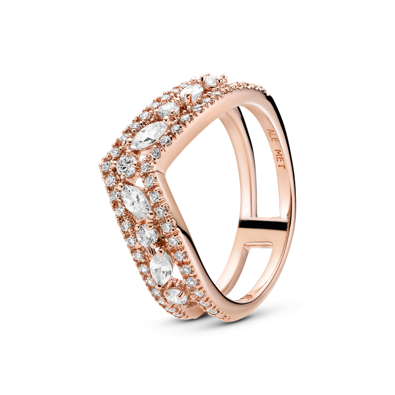 WISHBONE STATEMENT RING