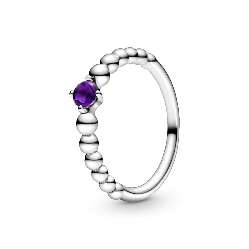 FEBRUARY BIRTHSTONE RING