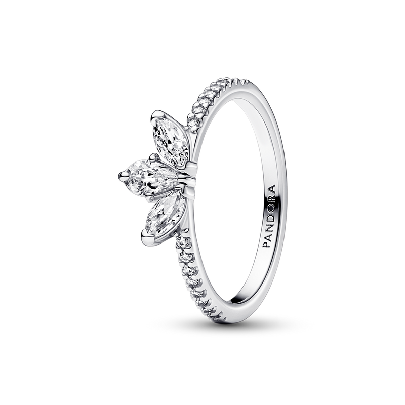 SPARKLING HERBARIUM CLUSTER RING