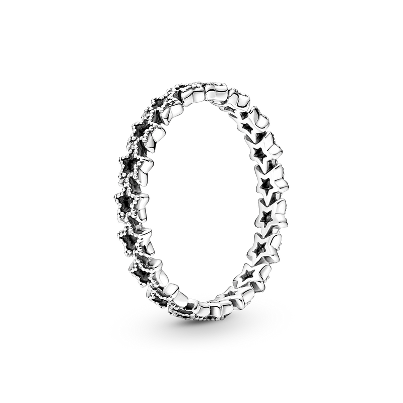 BAND OF ASYMMETRIC STARS RING