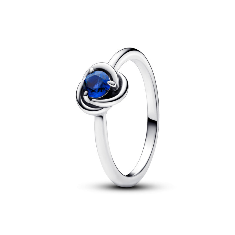 SEPTEMBER BIRTHSTONE ETERNITY CIRCLE RING