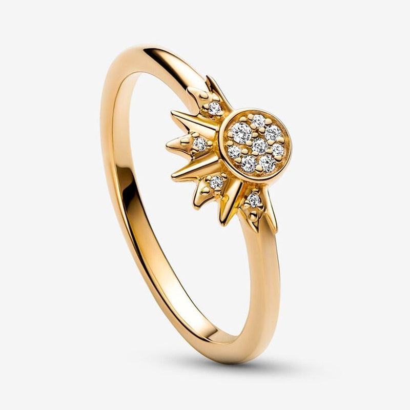 Celestial Sparkling Sun Ring 162674C01-48 - Size 48 – Hemstock's Jewellers